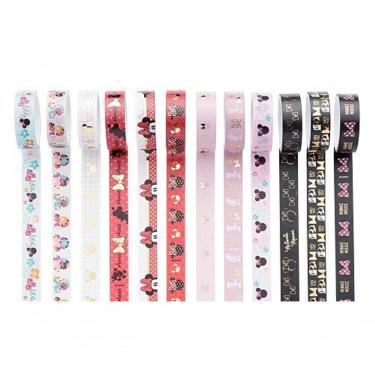 Imagem de Washi Tape Molin do Brasil Minnie Mouse Estampa 7 Decorativa para Papelaria, Artesanato e Scrapbooking 1 Unidade