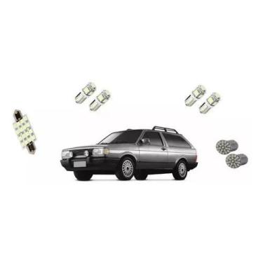 Imagem de Kit Led Gol Quadrado Voyage Saveiro Parati Teto Placa Pingo - AUTOVEX