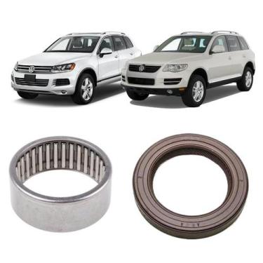 Imagem de Rolamento e Retentor Lateral Diferencial Dianteiro VW Touareg 2004 até