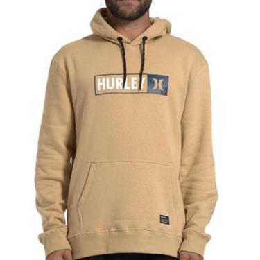 Imagem de Moletom Hurley Canguru Track Oversize WT26 Masculino-Masculino