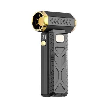 Imagem de Ventilador Mini Turbo Potente De 10000mAh, 400000RPM, 65W, Aspirador D