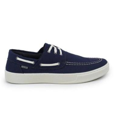 Imagem de Tênis Masculino Lona Sapato Dockside Lona Cadarço Sapato Casual Dia a Dia-Masculino