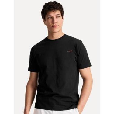 Imagem de Camiseta Aramis Masculina Estampa Assinatura 1995 Peito Preta-Masculino