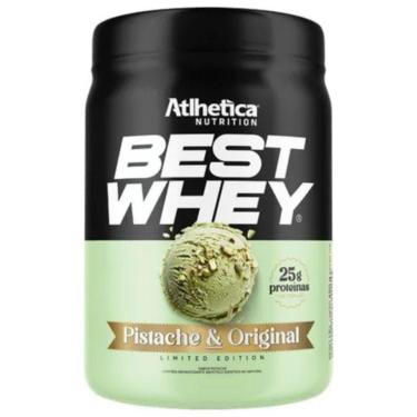 Imagem de Best Whey Isolado Hidrolisado 3W Pistache 450g - Atlhetica-Unissex