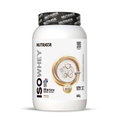 Imagem de ISO Whey Protein 25g de Proteina 900g Nutrata-Unissex