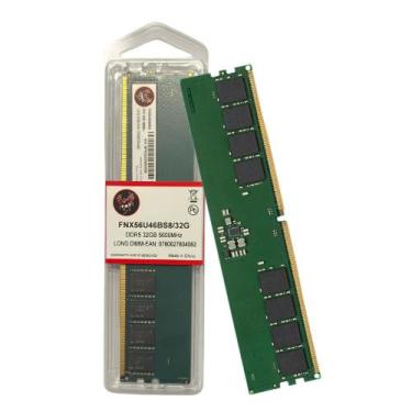 Imagem de Memoria RAM para desktop FNX Dimm 32gb 5600mhz Ddr5 Cl46 FNX56U46BS8-3
