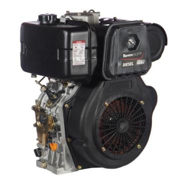 Imagem de Motor Diesel Toyama TDE160EXP 16hp Roscado e Chavetado 668cc Part. Elé