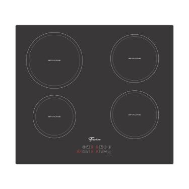 Imagem de Cooktop por Indução Fischer 4Q com 4 Bocas Preto, 220V, 220v