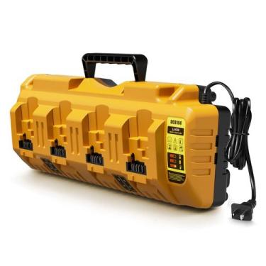 Imagem de Carregador de Baterias Lenoya DCB104 com 4 Portas para Dewalt 12V e 20