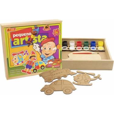 Imagem de Brinquedo Infantil Educativo Pequeno  Artista Premium - Maninho Brinqu