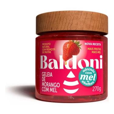 Imagem de Geleia De Morango Com Mel Baldoni 270g