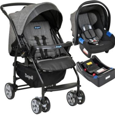 Imagem de Carrinho de Bebe Burigotto Rio K Bebe Conforto Base Preto