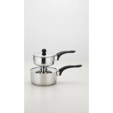 Imagem de Cuscuzeira Aço Inox 16cm 500ml - Congratulations Store