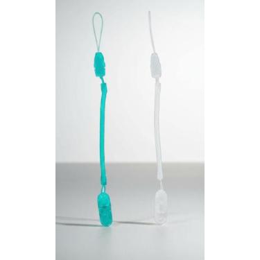 Imagem de Prendedor Chupeta Bebê Mola Plástico 2 Pçs - Congratulations Store