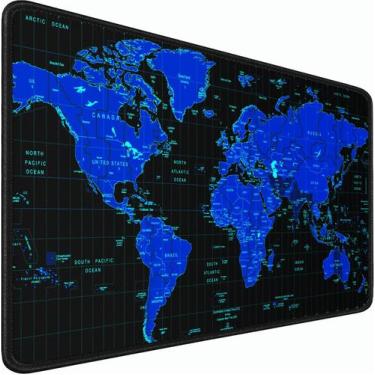 Imagem de Alfombrilla para Ratón Gamer Naukay 80x40 cm Grande Resistente al Agua