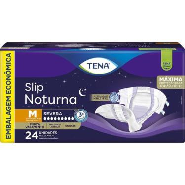 Imagem de Fralda Geriátrica Tena Slip Noturna M 24 un