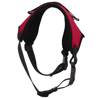 Imagem de Alças peitoral para cães de estimação, peitoral para cães de estimação, peito de segurança anti-choque para cães e animais de estimação (M)