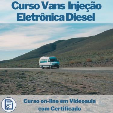 Imagem de Curso on-line em videoaula Vans Injeção Eletrônica Diesel com Certificado
