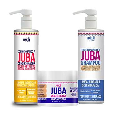 Imagem de Kit Máscara, Shampoo, Condicionador Juba Widi Care