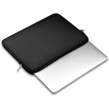 Imagem de Capa para notebook estojo portátil para viagem 15.6 lâmpadas bolsa de transporte para macbook air pro capa à prova de ch