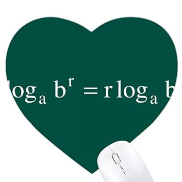 Imagem de Mousepad Mathematical Formula Expressions Calculating Sinusoidal Heart Tapete de borracha para jogos de escritório