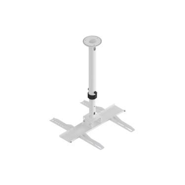 Imagem de Suporte para Tv De Teto LCD LED 4K Curva 32 A 55 Giro 360 Inclinável Dentista Consultório Odontológico