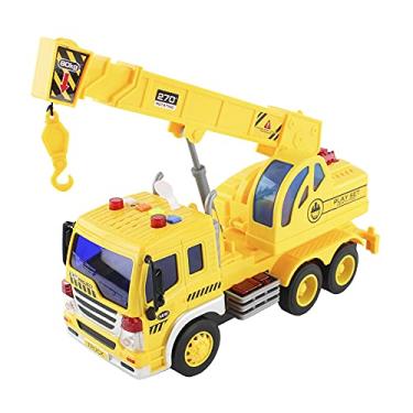 Imagem de Caminhão Construção Guincho ou Plataforma c/ Fricção Luz e Som (Guincho)