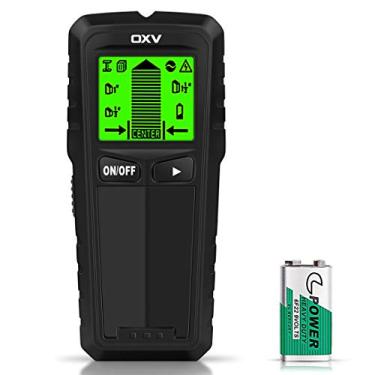 Imagem de OXV Scanner de parede com sensor 5 em 1 aprimorado para detecção de pinos de metal com tela LCD, alarme de áudio e bateria