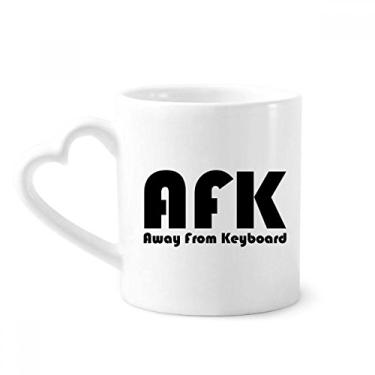 Imagem de Caneca de café cerâmica com citação Away From Keyboard