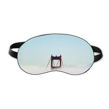 Imagem de Capa de proteção para olhos Fog Golden Gate Bridge Bay Cloud Sleep Eye Shield Soft Night