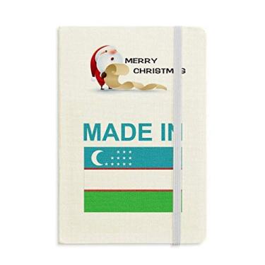 Imagem de Caderno de Química do Amor do País do Uzbequistão Diário Clássico A5