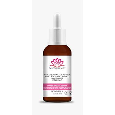 Imagem de SÉRUM FACIAL UNIFORMIZADOR E RESTAURADOR RETINOL B3A 16 - CASTELO BEAUTY - 30ml