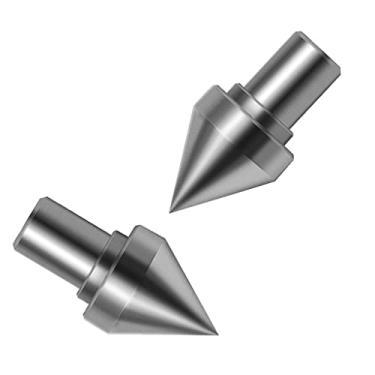 Imagem de 2 Unidades de Haste de 8 Mm Centro de Suporte de Dinâmico para Torneamento de Torno de Madeira Ou Metal