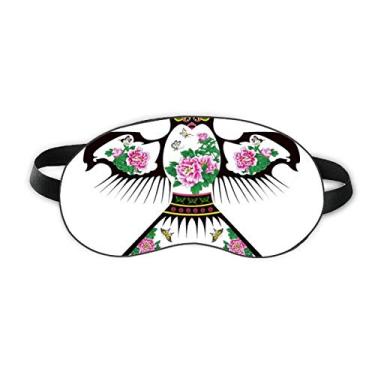 Imagem de Capa para sombra noturna macia com estampa de pipa tradicional da cultura chinesa