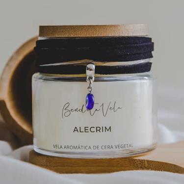 Imagem de Vela Vegetal Aroma Alecrim Vidro Og - Bendita Vela