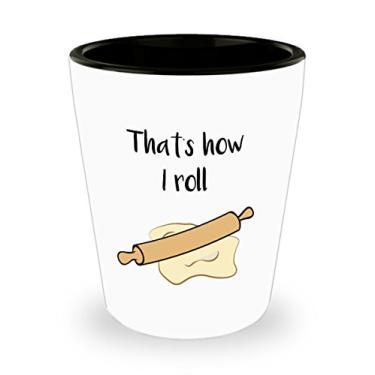 Imagem de Copos de dosagem para assados – That's How I Roll – ideia de de Natal ou aniversário