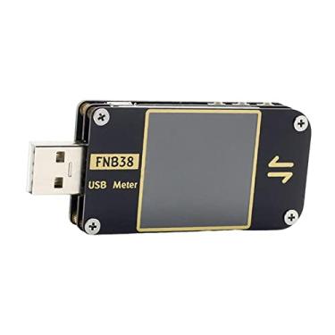 Imagem de Medidor de energia USB DC 4-24V 5A 1,44 polegadas IPS Color Display LCD Medidor de tensão e testador de corrente Multímetro USB Tester .0/3.0