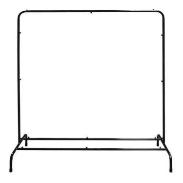 Imagem de Arara Cabideiro Paris Até 50Kg - Aço - Preto