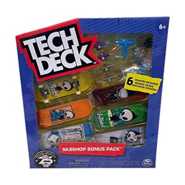 Imagem de TECH DECK Sk8shop Bonus Pack Mini Finger Skateboard Multi Pack 2022 Series (Blind 25th (Sk8shop Bonus Pack))