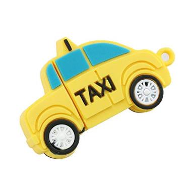 Imagem de 4 GB Táxi amarelo modelo pen drive cartão USB Flash Drive USB Flash Disk USB 2.0 Drive USB, disco USB Flash Memory Stick