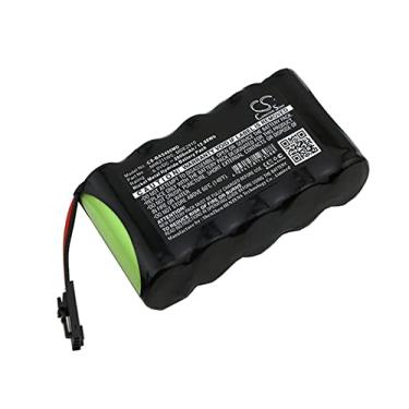 Imagem de ERGUI Bateria de 2000 mAh compatível com Baxter MDE2910, NH6211WC, OM10669 AS40 SYR BAT, AS40A, AS41A