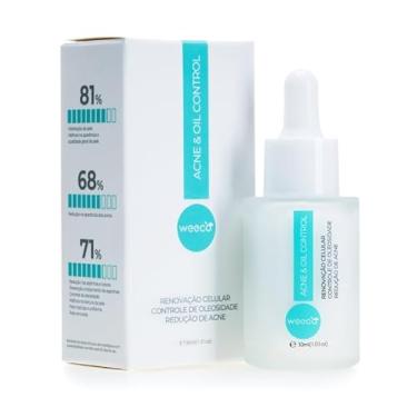 Imagem de Sérum Acne & Oil Control Weeco - 30 ml - Controle de Oleosidade, Antiacne e Redução de Poros. Natural, Vegano & Cruelty Free
