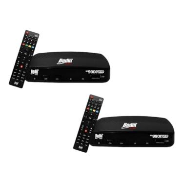 Imagem de Kit 2 Receptor Digital Full Hd Bs9900s Banda C Ou Ku Bedin