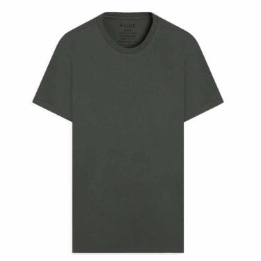 Imagem de Camiseta Ellus Cotton Fine Easa Classic Verde Militar