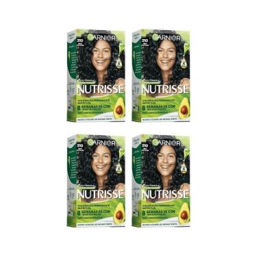 Imagem de Coloraçao Nutrisse 210 Preto Azulado-Kit C/4Un