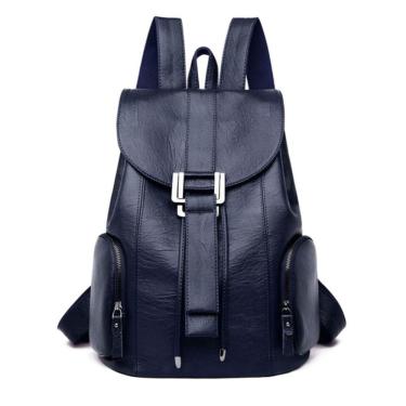 Imagem de Mochila de couro PU de tamanho grande com lindo design