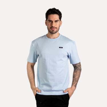 Imagem de Camiseta Calvin Klein Comfort Básica Azul Claro