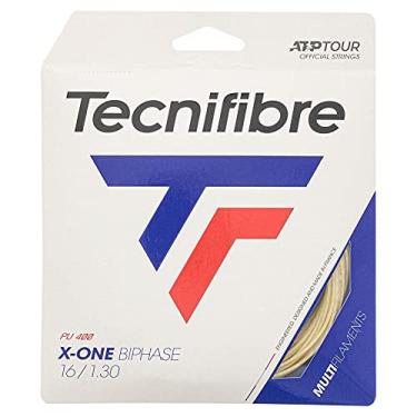 Imagem de (18G / 1.18mm) - Tecnifibre X-One BiPhase Tennis String - Natural Colour