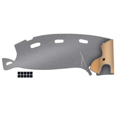 Imagem de QUYDDC Capa de painel Dacron de atualização adequada para 1998-2001 Do-dge Ram 1500, 2500, 3500 eficaz antirreflexo, proteção solar, à prova de poeira, à prova de UV - cinza