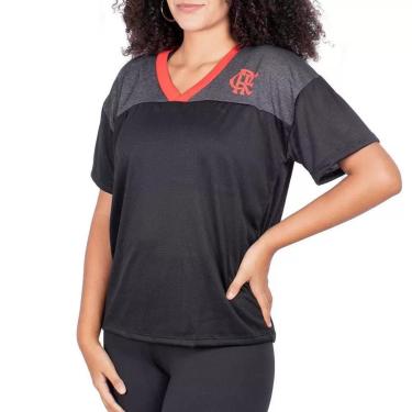 Imagem de Camiseta Braziline Flamengo Mana Feminina-Feminino